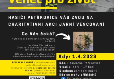 Benefiční akce – Věnec pro život